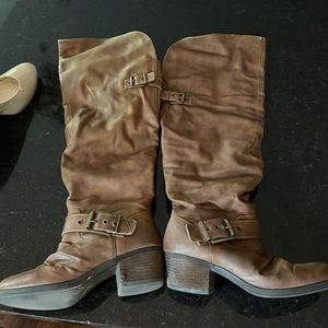 Carlos wide leg over the knee boot